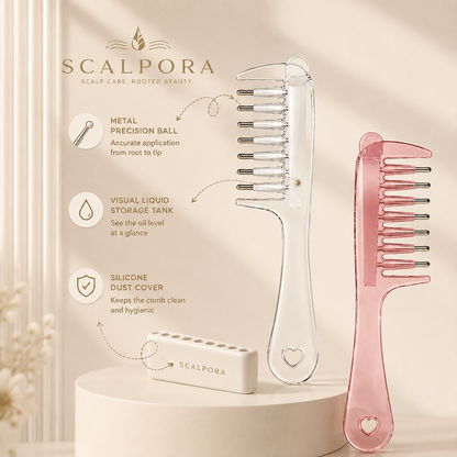 Scalpora™ Scalp Oil Applicator Comb